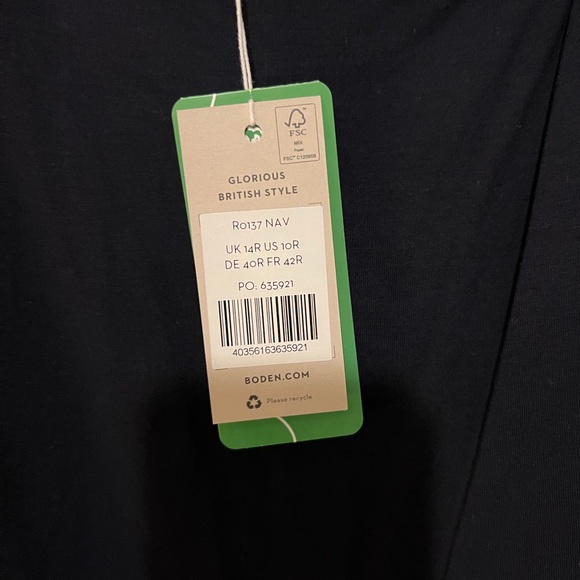 Boden knit crossover skirt 10 New - Picture 2 of 3